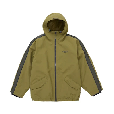 Supreme GORE-TEX Stripe Hooded Jacket Olive