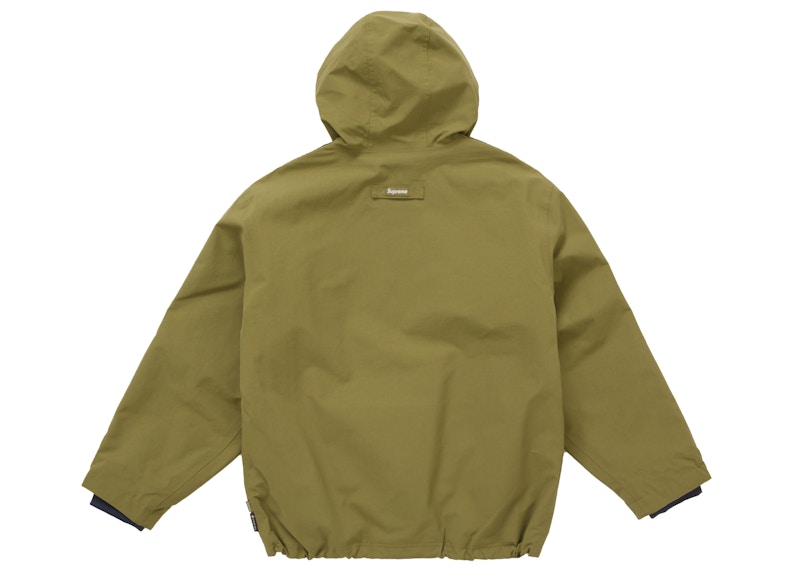 Lookbook 슈프림 고어텍스 스트라이프 후드 자켓 올리브