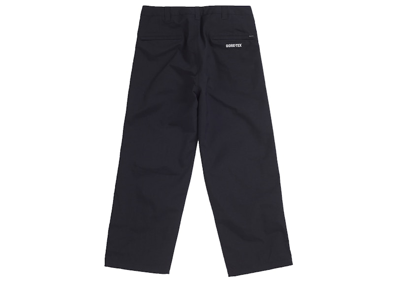 Order Supreme GORE-TEX 條紋褲 黑色