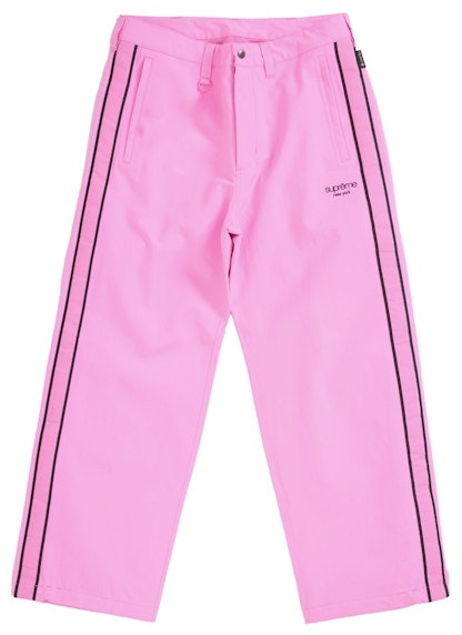 supreme-gore-tex-stripe-pant-fluorescent-pink