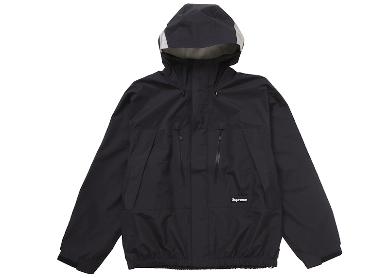 Supreme GORE-TEX Taped Seam Shell Jacket (FW24) Black