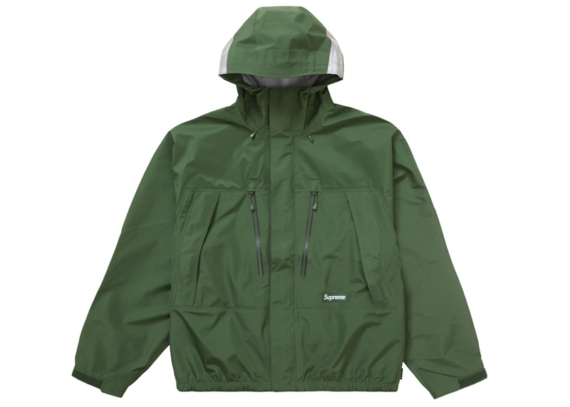 Supreme GORE-TEX Taped Seam Shell Jacket (FW24) Green