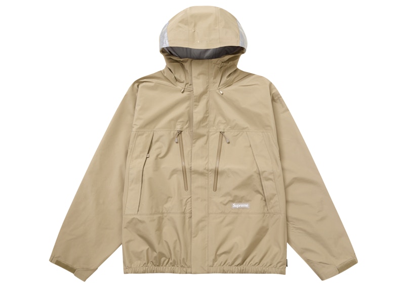 Supreme GORE-TEX Taped Seam Shell Jacket (FW24) Tan