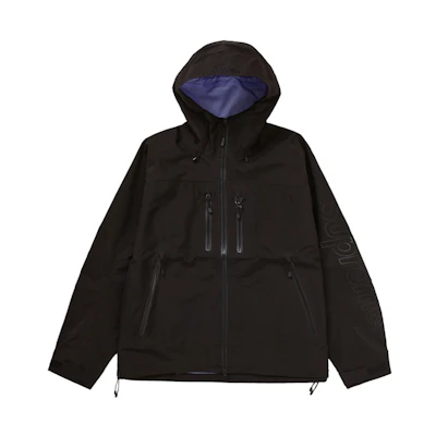 Supreme GORE-TEX Taped Seam Shell Jacket Black