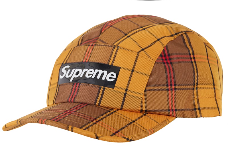 Supreme GORE-TEX Tech Camp Cap Gold Plaid