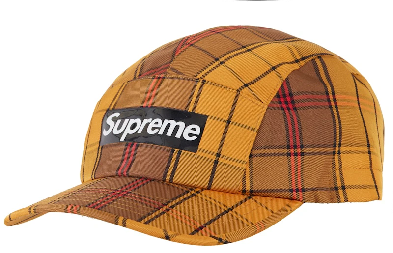 supreme-gore-tex-tech-camp-cap-gold-plaid