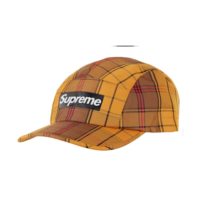 Supreme GORE-TEX Tech Camp Cap Gold Plaid