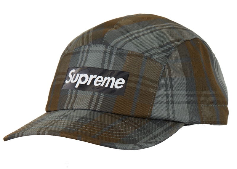 Supreme GORE-TEX Tech Camp Cap Olive Plaid