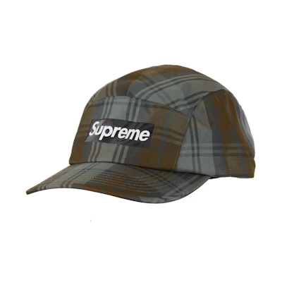 Supreme GORE-TEX Tech Camp Cap Olive Plaid