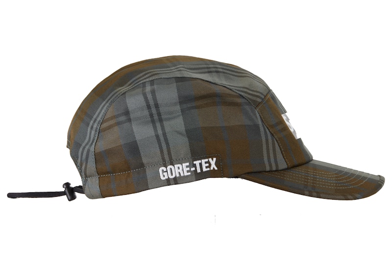 Order Supreme GORE-TEX Tech Camp Cap Olive Kotak-kotak