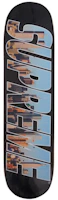 Supreme Gotham Skateboard Deck Black Supreme Gotham Skateboard Deck Black