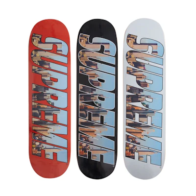 Supreme Gotham Skateboard Deck Set Multicolor