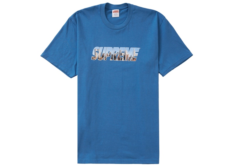 Supreme Gotham Tee Faded Blue