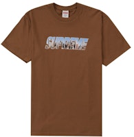 Supreme Gotham Tee Light Brown Supreme Gotham Tee Light Brown