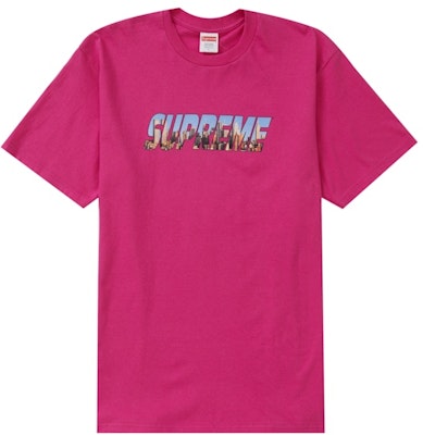 Supreme Gotham Tee Magenta Buy Supreme Gotham Tee Magenta