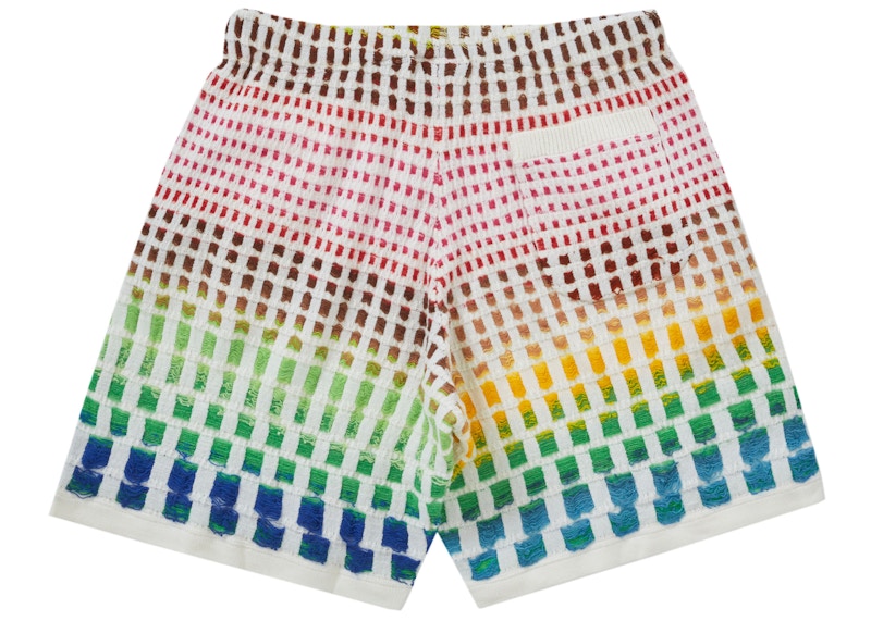 Supreme Gradient Grid Knit Short Natural 圖 2