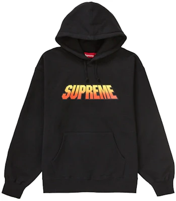 Supreme 渐变连帽卫衣 黑色 Buy Supreme 渐变连帽卫衣 黑色