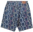 Order Supreme Gradient Jacquard Denim Short 'Blue'
