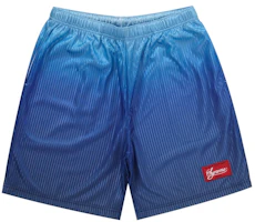 Supreme Gradient Mesh Stripe Short Royal Supreme Gradient Mesh Stripe Short Royal