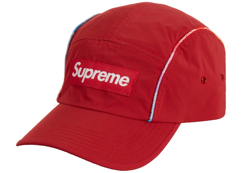 Supreme Gradient Piping Camp Cap Red