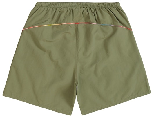 Supreme Gradient Piping Water Short Olive Order Supreme Gradient Piping Water Short Olive