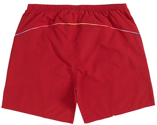 Supreme Gradient Piping Water Short Red Order Supreme Gradient Piping Water Short Red