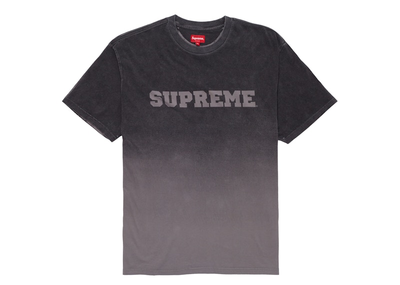 Buy Supreme Gradient Baju Lengan Pendek Hitam