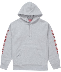 Supreme Sudadera con Capucha Manga Degradada Gris Ceniza Buy Supreme Sudadera con Capucha Manga Degradada Gris Ceniza