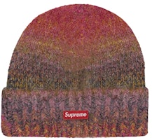 Supreme Gradient Stripe Beanie Red Supreme Gradient Stripe Beanie Red