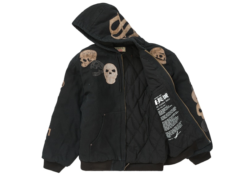 Order Supreme Chaqueta Negra con Capucha Great China Wall de Trabajo