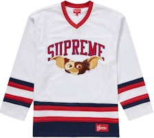 Supreme Gremlins Hockey Jersey White Supreme Gremlins Hockey Jersey White