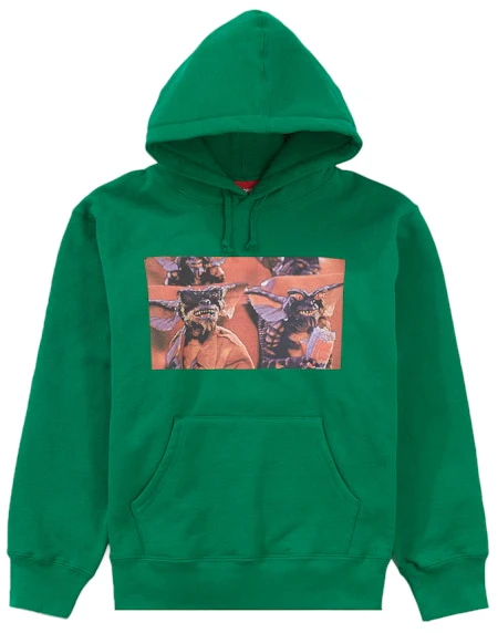 supreme-gremlins-hooded-sweatshirt-green