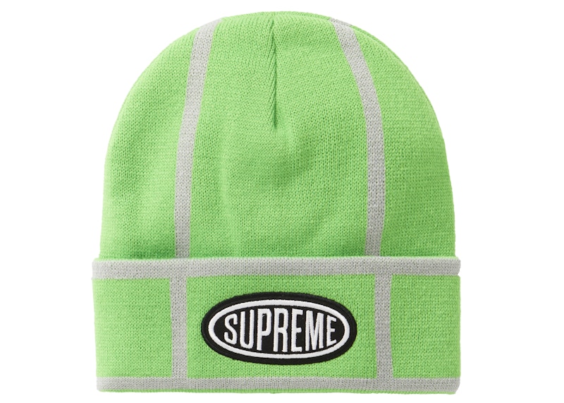 Buy Supreme Motion Logo Beanie Green - Novelship