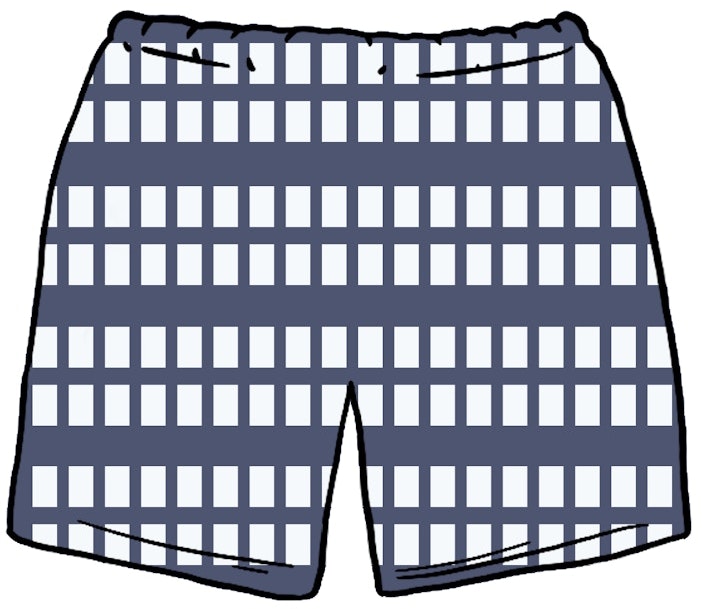 supreme-grid-soccer-short-navy