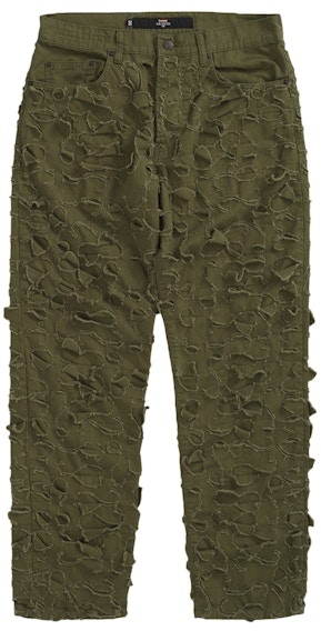 supreme-griffin-5-pocket-jean-light-olive