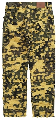 至尊Griffin五口袋牛仔褲 黃色迷彩 Order 至尊Griffin五口袋牛仔褲 黃色迷彩