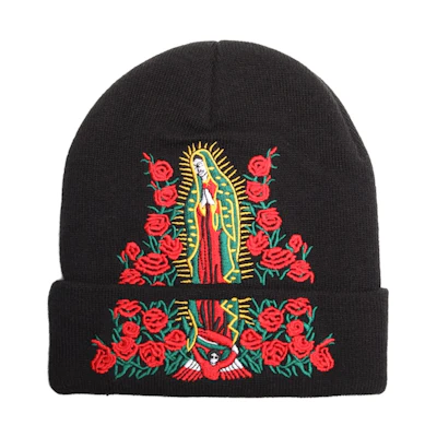 Supreme Guadalupe Beanie Black
