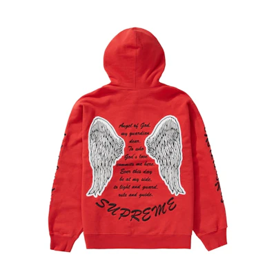 Supreme Guardian Hooded Sweatshirt Burnt Red