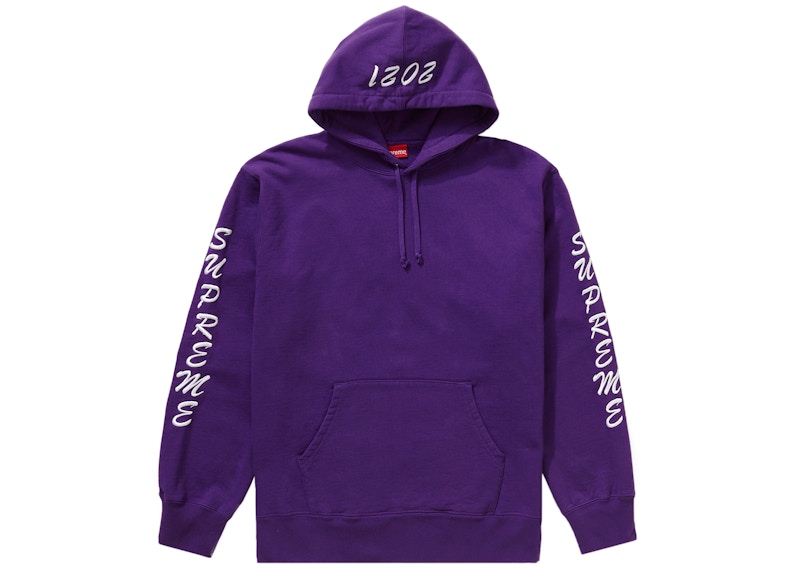 Supreme Guardian Hooded Sweatshirt Purple 圖 2