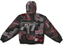 Lookbook Supreme 枪支刺绣连帽皮夹克 黑色