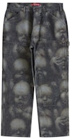 Supreme H.R. Giger Double Knee Jean Reverse Indigo Supreme H.R. Giger Double Knee Jean Reverse Indigo