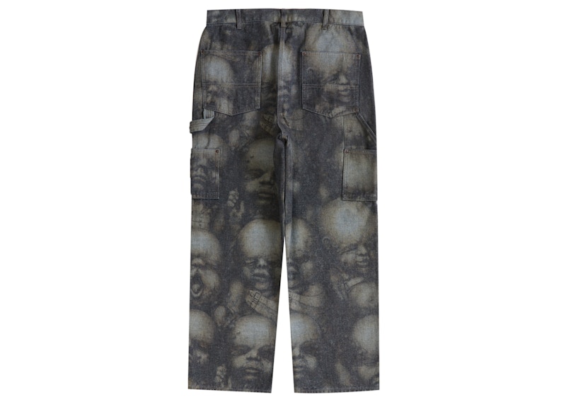 Order Supreme H.R. Giger 雙膝牛仔反向靛藍