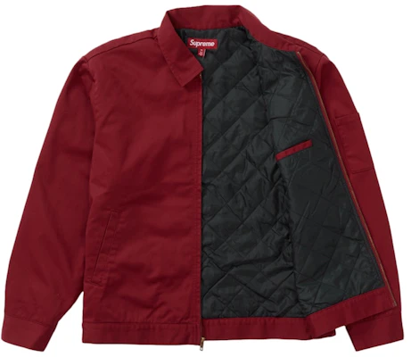 Jaket Kerja Bordir Merah Supreme H.R. Giger Order Jaket Kerja Bordir Merah Supreme H.R. Giger