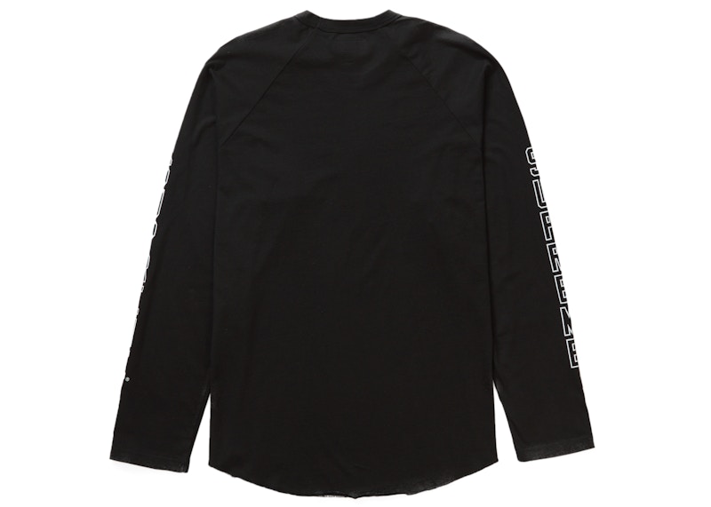 Supreme H.R. Giger Raglan L/S Top Black 圖 2