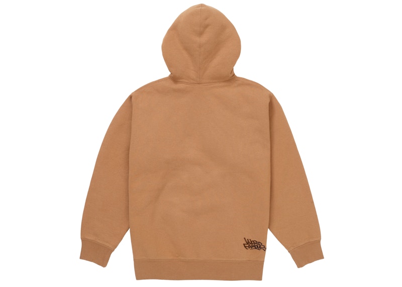 Supreme Handstyle Hooded Sweatshirt Brown 圖 2