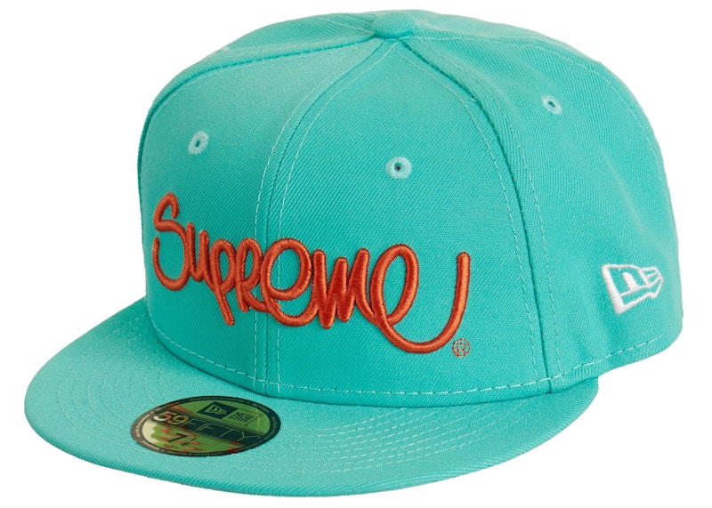 Supreme Handstyle New Era Mint