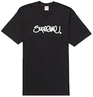 Supreme Handstyle Tee Black