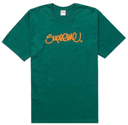 Supreme Handstyle Tee Light Pine Buy Supreme Handstyle Tee Light Pine