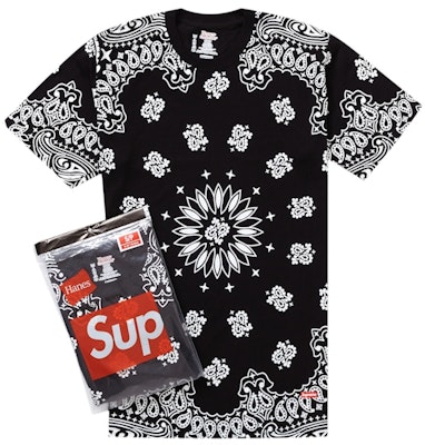 슈프림 헤인즈 반다나 태그리스 티셔츠 (2팩) 블랙
Buy 슈프림 헤인즈 반다나 태그리스 티셔츠 (2팩) 블랙