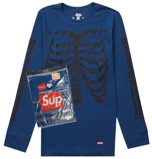 supreme-hanes-bones-thermal-crew-1-pack-blue